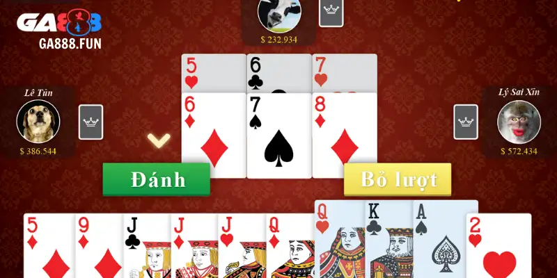 Hướng dẫn từng bước cách chơi mậu binh online GA888